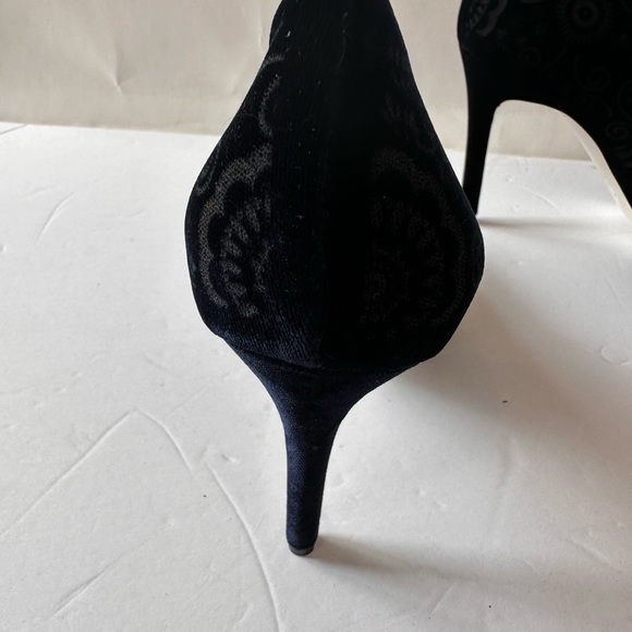 Ron White Velvet High Heels size 38 new - Picture 8 of 13